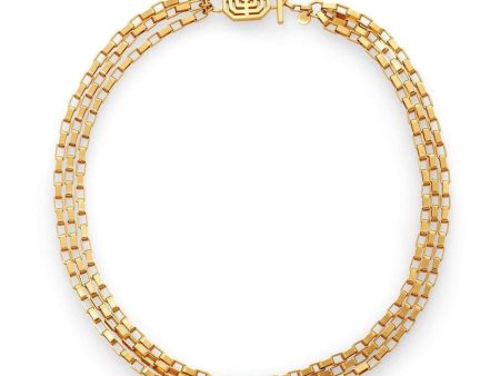 Geneva Triple Strand Necklace Discount