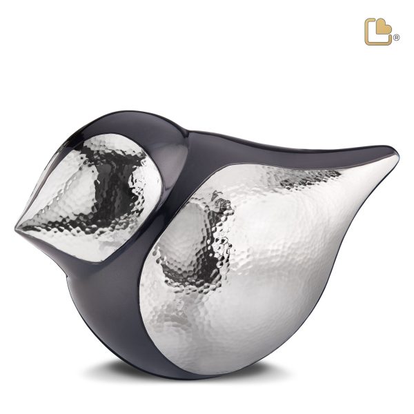 A561   SoulBird Standard Adult Urn Midnight & Hmd Silver Discount