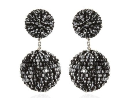 Beaded Double Gumball Earrings Online now