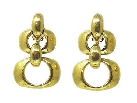 Graduated Link Clip Earrings Online