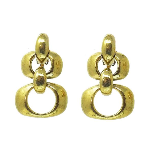 Graduated Link Clip Earrings Online