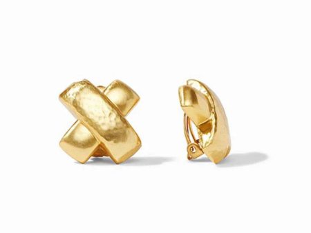 Catalina X Clip Earring For Cheap