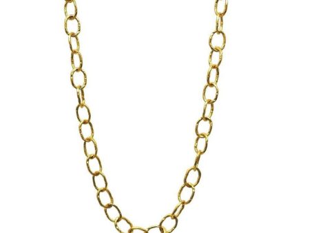 Gold Link Necklace Online Sale